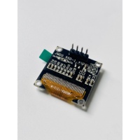 Module d'affichage OLED PMOLED de 0,96 pouce, résolution 128x64, 4 broches I2C, matrice passive monochrome blanche, taux de rafraîchissement 1/64