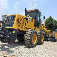 Niveleuse à moteur XCMG GR180 d'occasion, 180 CV, moteur Cummins d'origine, avec ripper pour la construction routière