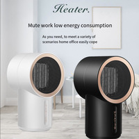 Radiateurs électriques portables rechargeables en céramique PTC avec fonction de sécurité, ventilateur chauffant intelligent, cadeau idéal