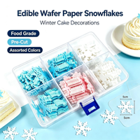 Papier Wafer Comestible en Gros pour Décorations Florales, Boîte de Rangement Transparente, Vente Directe Usine, Fournisseur OEM, Décoration de Gâteaux en Stock