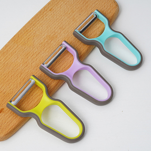 Éplucheur de légumes et de fruits avec poignée confortable, gadget de cuisine - Product Image 1