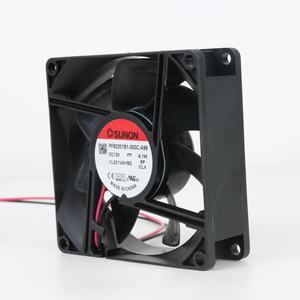 Ventilateur axial de refroidissement électrique SUNON PF80251B1-000C-A99 80x80x25mm 12VDC 341mA 4.1W 5800RPM 60CFM pour armoire et onduleur (OEM/ODM) - Product Image 5