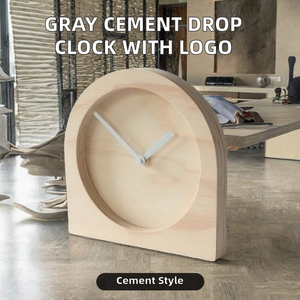 Reloj de mesa de madera, reloj de escritorio de madera, reloj de madera moderno, reloj de mesa minimalista, reloj de madera para decoración del hogar - Product Image 2