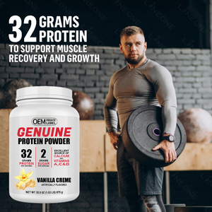 OEM ODM Vanilla Creme <strong>Protein</strong> Powder Genuine Milk Source Sport <strong>Proteins</strong> Weight Gainer Powder for Men <strong>Vitamins</strong> Type for Adults - Product Image 4