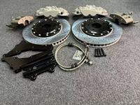 KLAKLE 8560 Kaliper Belakang 4 Pot Lapisan Anti Korosi Area Piston untuk Mercedes E Class Alphard