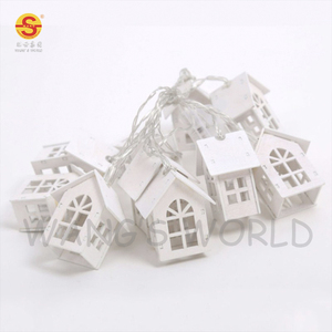 1.5M 10L Warm <strong>White</strong> House Shape Fairy Indoor <strong>Outdoor</strong> Christmas <strong>String</strong> <strong>Lights</strong> - Product Image 2