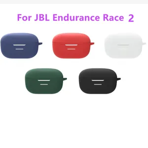Funda de silicona suave a prueba de golpes para auriculares <span class=keywords><strong>JBL</strong></span> <span class=keywords><strong>Endurance</strong></span> Race 2, color sólido, accesorios para auriculares - Product Image 2