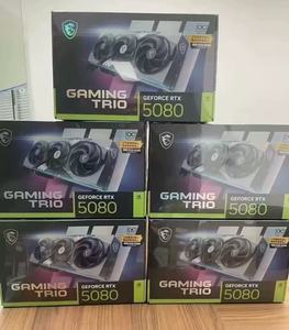 การ์ดจอเกมมิ่งรุ่นใหม่ RTX 5080 OC Edition 16GB DDR5 PCI Express พัดลมระบายความร้อน DirectX 12 สำหรับงานเวิร์กสเตชัน - Product Image 2