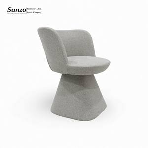 <span class=keywords><strong>Chaise</strong></span> de salle à manger moderne de luxe en mousse moulée rembourrée pour hôtel, hall d'entrée, restaurant, salon - Product Image 5