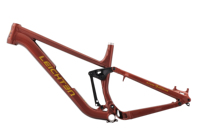 Cadre de VTT tout suspendu 29 pouces en aluminium avec rangement interne sur le tube diagonal, cadre de vélo de montagne Enduro