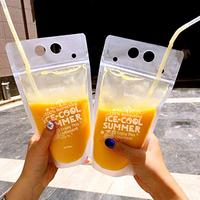 Squeeze pochettes rechargeables paquets de liquide jus gelée boisson Bolsas Para Bebidas pochette à bec debout sac pour la nourriture