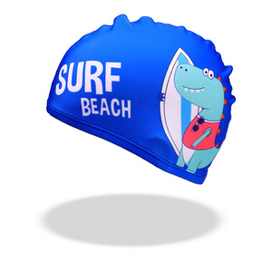 Nouveau <span class=keywords><strong>bonnet</strong></span> <span class=keywords><strong>de</strong></span> <span class=keywords><strong>bain</strong></span> en nylon pour enfants avec imprimé numérique, tissu à séchage rapide, design <span class=keywords><strong>de</strong></span> dessin animé pour garçons et filles, pour piscines pour enfants - Product Image 6