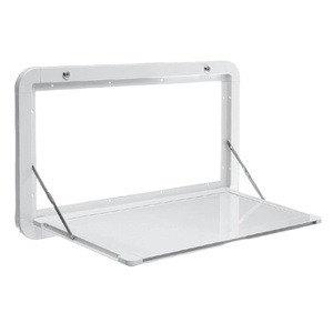 Pièces d'usine pour <span class=keywords><strong>caravane</strong></span> de camping-car Table pliante en alliage d'aluminium pour camping-car Table de pique-nique pour camping-car avec cylindre de verrouillage - Product Image 1