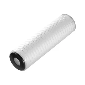 High Quality Liquid Filter Cartridge China Manufacturer Micro PP Pleated Water Filter Element for Reverse Osmosis System Water F