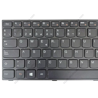 Keyboard Laptop Bingkai Hitam Asli untuk Lenovo G50 G50-30 G50-40 G50-45 G50-70 G50-80 80E3 80E5 Tata Letak SP Teclado GB010O817