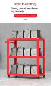 Ba lớp thép đen werkzeugwagen hội thảo di động ngăn kéo kiểu tự động sửa chữa bảo trì đẩy giỏ hàng giá để lưu trữ - Product Image 2