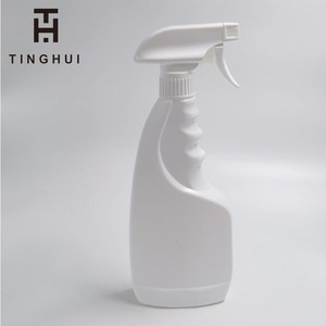 500Ml 750Ml 1L 25Oz HDPE Chai Nhựa Sạch Kích Hoạt Chai Xịt Với Ngón Tay Xử Lý - Product Image 2