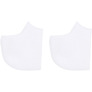 Heel Protector Silicone Foot Cover For Cracked Heels Dryness Relief Home Use White Size One Size - Product Image 5