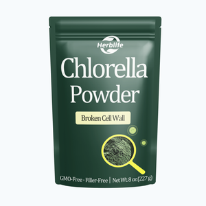 OEM ODM Private Label Chlorella <b>Powder</b> Broken Cell Wall Chlorella <b>Powder</b> Supports Immune System 227g Per Bag NON-GMO - Product Image 1