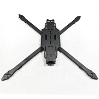 Châssis de drone FPV en fibre de carbone OEM 15 pouces, accessoire de course longue portée, empattement 435 mm, conception élargie et épaissie, pour moteur et caméra