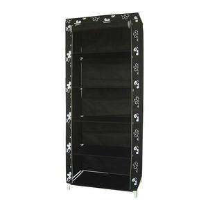 Tenice portatile senza polvere <span class=keywords><strong>scarpiera</strong></span> 5 ripiani di stoccaggio giù porta si adatta 20 paia di scarpe in materiale Non tessuto con WD-5011 a rotolo - Product Image 1