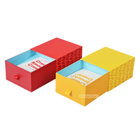 Fabricación de Cajas de Cartón con Logotipo Personalizado, Nuevo Diseño, Impresión Artesanal, Caja Deslizante con Cinta