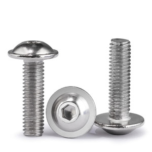 Tornillo de <span class=keywords><strong>Cabeza</strong></span> Redonda con Arandela y Collarín, <span class=keywords><strong>Hexagonal</strong></span>, de Acero Inoxidable 304 A2, ISO7380.2, M2 M2.5 M3 M4 M5 M6 M8 - Product Image 3