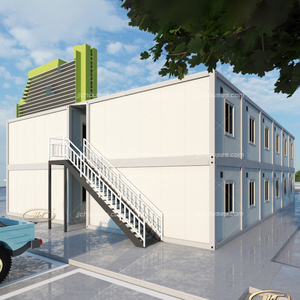 Buen precio Casas contenedor de 40 pies Casa de 2 dormitorios Casa de vacaciones Diseños de cabina Muebles Oficina Prefabricada Moderna - Product Image 4