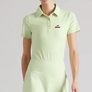 Vêtements de <span class=keywords><strong>golf</strong></span> personnalisés pour femmes, t-shirt polo à manches courtes, respirant, séchage rapide, polo de <span class=keywords><strong>golf</strong></span> pour femmes, polo de sport pour femmes - Product Image 6