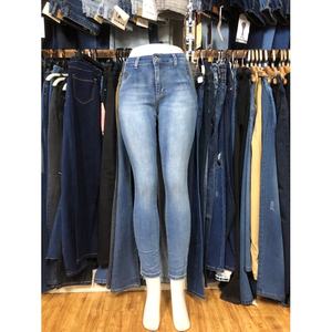 Donna commercio estero 4XL US24 US26 <span class=keywords><strong>Jeans</strong></span> Skinny elasticizzati da donna pantaloni a vita alta in Denim pantaloni donna <span class=keywords><strong>taglie</strong></span> <span class=keywords><strong>forti</strong></span> - Product Image 4