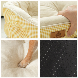 Grosir <span class=keywords><strong>Sofa</strong></span> hewan peliharaan dapat dicuci tempat tidur anjing nyaman dengan penutup yang dapat dilepas untuk hewan peliharaan Besar Sedang Kecil - Product Image 5