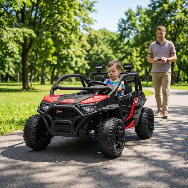Kids Electric Ride-On Car 24V Battery Powered 2 Seater with Remote Control 24v Ride on Car for Kids