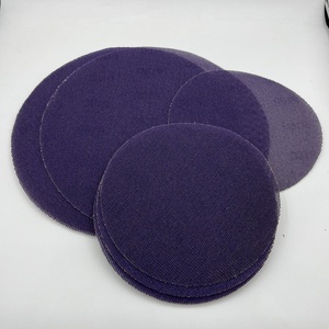 <span class=keywords><strong>Ponceuse</strong></span> à mailles céramiques violette de 5 pouces (<span class=keywords><strong>125</strong></span> mm), avec dos brossé, adaptée au ponçage du <span class=keywords><strong>bois</strong></span>, des murs et des meubles. - Product Image 1
