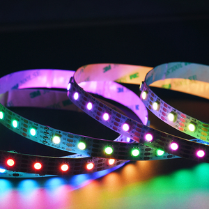 SK9822 5V 30 60 144 LED 유사 APA102 데이터 및 시계 와이어 더 빠른 전송 디지털 프로그래밍 가능 SK9822 RGB Led 픽셀 스트립 - Product Image 1
