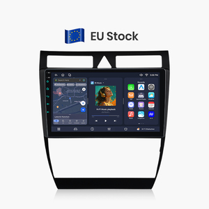 Junsun 9" Android Auto Radio for Audi A6 S6 RS6 1997-2004 Car Radio Android Auto Carplay Head Unit GPS <b>Wireless</b> CarPlay - Product Image 1