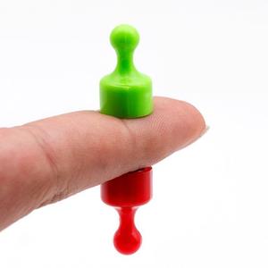 נעץ לדחוף סיכה מגנטית Neodymium עגול פלסטיק <span class=keywords><strong>Push</strong></span> <span class=keywords><strong>Pin</strong></span> מגנט לוח ציור משרד מגנט - Product Image 3