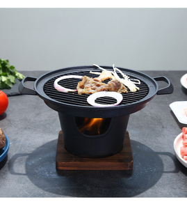 Juego de parrilla de barbacoa portátil de alcohol individual de fábrica de China para <span class=keywords><strong>kebab</strong></span> de comida japonesa casera con acabado en aerosol - Product Image 2