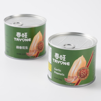 Snack d'arachides croustillantes séchées à l'ail, qualité alimentaire supérieure, prêt à consommer, en promotion