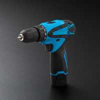 LYUWO Perceuse-visseuse électrique sans fil 12V à batterie lithium, réglage de couple, pour le bois, la maison et le bricolage, kit d'outils de réparation