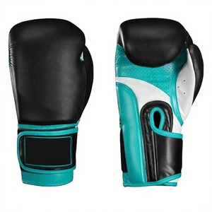 Color-Block Custom Printings New Style Cowhide Leather Boxing Training Equipment & Fighting Bags Gloves For-<b>Trainers</b> - Product Image 1
