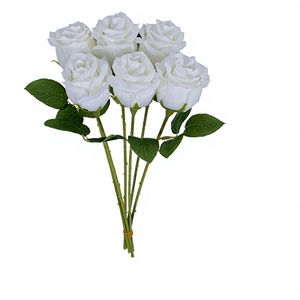 Rosas Artificiales de Seda al por Mayor, Decoración de Bodas Estilo Europeo y Americano, Arreglos para Jarrones, Accesorios para Fotografía - Product Image 6