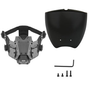 Demi-<span class=keywords><strong>masque</strong></span> le plus vendu Casque de <span class=keywords><strong>masque</strong></span> Cyberpunk de qualité à usure rapide et <span class=keywords><strong>masque</strong></span> tactique amovible Cyberpunk Gear - Product Image 3