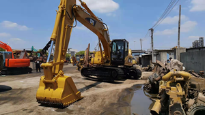 Excavateur d'occasion CAT 320D 20 tonnes Excavateur d'occasion sur chenilles fabriqué au Japon dans la cour de Shanghai - Product Image 3