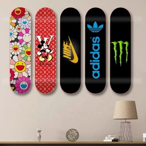 JIESEN Vente chaude Planche de skateboard personnalisée 8/8,25 pouces Tech <span class=keywords><strong>Deck</strong></span> pour décoration murale artistique Planche de skateboard vierge <span class=keywords><strong>pas</strong></span> chère - Product Image 2