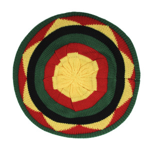Béret d'hiver tricoté 100 % acrylique Jamaïque, motif rayé arc-<span class=keywords><strong>en</strong></span>-ciel, unisexe, toutes saisons, pour le cyclisme, les voyages, les activités de plein air, les fêtes BeiQian - Product Image 6