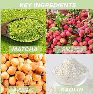 Koreanische Super Matcha Poren-Tiefenreinigende Gesichts-Tonmaske Natürliche Gesichtspflege Schönheitsprodukte Akne-Behandlung Schlammmaske Pulver - Product Image 5