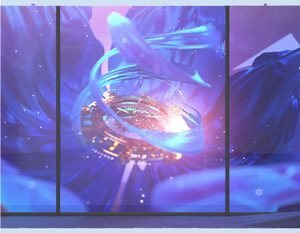 Película LED holográfica transparente autoadhesiva para vidrio - Product Image 5