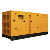 Groupe électrogène diesel silencieux 250 kW-400 kW CE ISO 50 Hz/60 Hz à faible bruit avec AVR pour écoles, villas et immeubles de bureaux