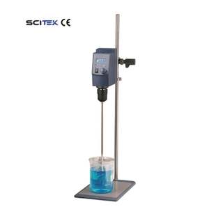 Agitador de Laboratorio SCITEK de 50~2200 rpm con Motor de Corriente Continua sin Escobillas, Pantalla LED de Velocidad y Protección de Circuito - Product Image 3