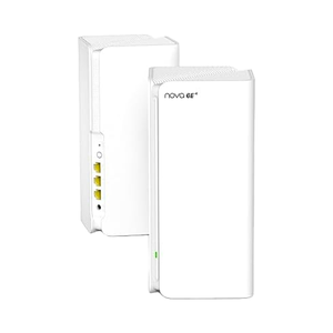 Nouveau Système WiFi 6E Maison Complète Tenda AXE5700 Nova MX21 <span class=keywords><strong>Pro</strong></span> 520 m², Bande 6 GHz, Routeur Maillé Tri-Bande, 200 Appareils, 7 Antennes 3 dBi - Product Image 1